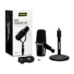 Shure MV7+ USB-C & XLR Podcast Dynamic Mic with Stand - Black 🍁 All In One Marketplace Canada
