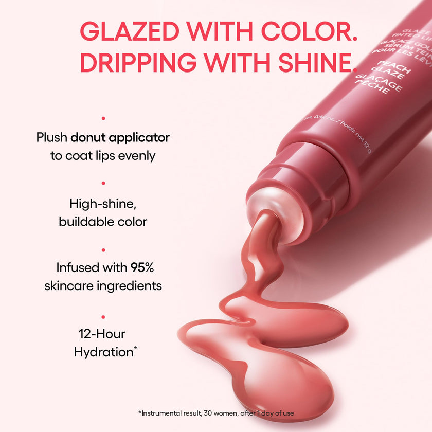 LANEIGE Glaze Craze Tinted Lip Serum, Maple Glaze: Hydrating Lip Serum for Glossy, Nourished Lips with Plumping Polypeptides 🍁 All In One Marketplace Canada