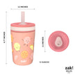 Zak Designs Happy Fruit Kelso 12oz Stainless Steel Leak-Proof Toddler Cup 🍁 All In One Marketplace Canada