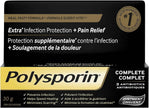 Polysporin Complete Antibiotic Ointment Heal Fast Formula 15g or 30 g