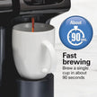 Hamilton Beach FlexBrew Trio 3-Way Coffee Maker, Single Serve & 12 Cup Drip Coffee Maker, Pod & Ground Coffee Compatible, Fast Brewing, Programmable, 56 oz Reservoir, Black (49902C) 🍁 All In One Marketplace Canada