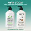 Hempz Whipped Vanilla & Coconut Cream Body & Hand Lotion, Vegan Formula, for Men or Women, 17 oz. 🍁 All In One Marketplace Canada