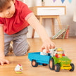 Battat Farming Fun Tractor, Lights and Sounds Farm Toy, 7 Pieces, Toddler 🍁 All In One Marketplace Canada