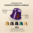 Nespresso Original Ristretto Coffee Pods, Dark Roast, Intensity 10, 50 Pods 🍁 All In One Marketplace Canada