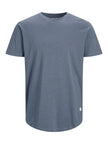 JACK & JONES Men's Long Line Fit T-Shirt JJENOA TEE SS Crew Neck NOOS White Medium 🍁 All In One Marketplace Canada