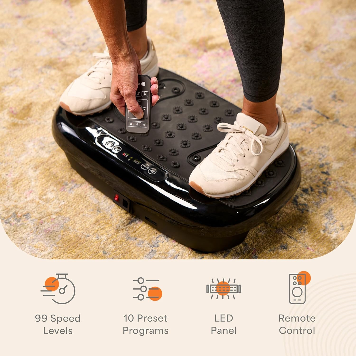 Lifepro HexaplateLite Vibration Plate Exercise Machine-Small & Lightweight 🍁 All In One Marketplace Canada