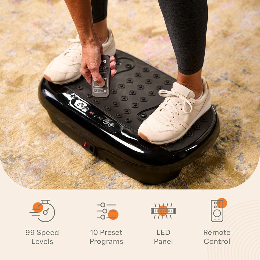 Lifepro HexaplateLite Vibration Plate Exercise Machine-Small & Lightweight 🍁 All In One Marketplace Canada