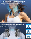 Neck Fan with Cooling Plate-5500mAh Rechargeable, Ultra Quiet Operation, 5 Speeds & 3 Cooling Modes, USB-C Fast Charging, LED Display Battery & Speed, Bladeless Wearable Neck Cooler for Travel Black 🍁 All In One Marketplace Canada