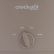 Crock-Pot Design Series 6-Quart Manual Slow Cooker, Alpaca Brown 🍁 All In One Marketplace Canada