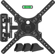 MOUNTUP TV Wall Mounts for Most 26-60 Inches TVs, Full Motion TV Bracket with Swivel and Extension, Articulating Arms, Tilt, Leveling, Single Stud Design, Max VESA 400x400mm up to 77lbs, MU0009 🍁 All In One Marketplace Canada