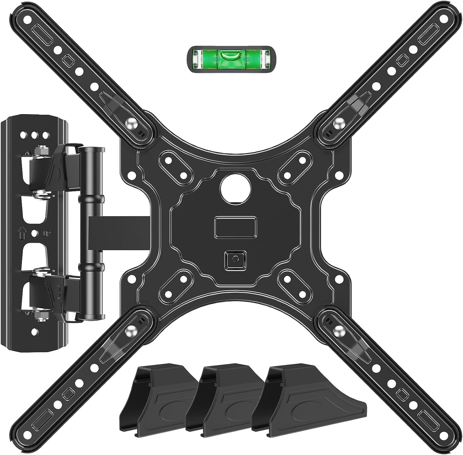 MOUNTUP TV Wall Mounts for Most 26-60 Inches TVs, Full Motion TV Bracket with Swivel and Extension, Articulating Arms, Tilt, Leveling, Single Stud Design, Max VESA 400x400mm up to 77lbs, MU0009 🍁 All In One Marketplace Canada
