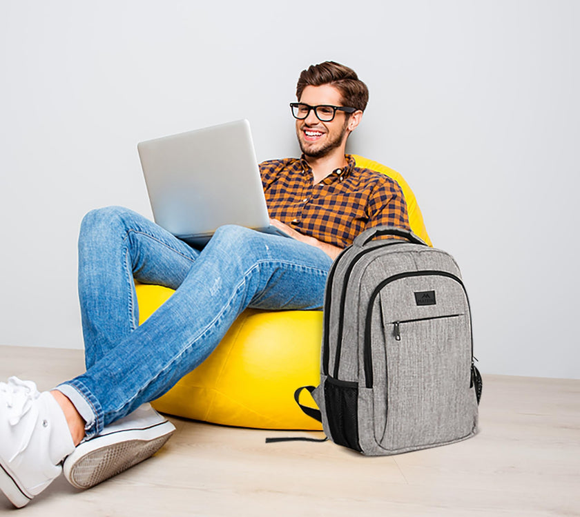 MATEIN Travel Laptop Backpack, Business Anti Theft Slim Sturdy Laptops Backpack, Water Resistant College School Computer Bag Gift for Men & Women Fits 15.6 Inch Notebook, Grey 🍁 All In One Marketplace Canada