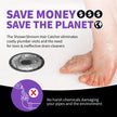 ShowerShroom SHSULT755 Ultra Revolutionary Shower Hair Catcher Drain Protector, Stainless 🍁 All In One Marketplace Canada