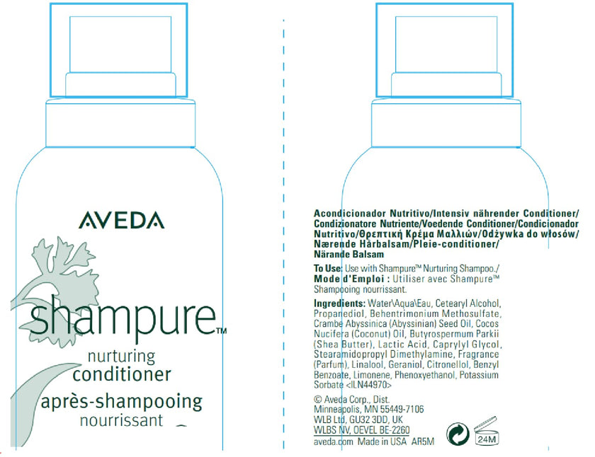Aveda Shampure Nurturing Conditioner for Fine to Medium Hair | Lightweight Conditioner | 98% Naturally Derived* | Calming Aroma of Lavender & Ylang Ylang, 1000ml 🍁 All In One Marketplace Canada