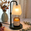JIMEI Candle Warmer Lamp with Timer Electric Wax Warmer for Scented Wax Melt Warmer Light Melter for Jar Candles Dimmable Adjustable Height Gifts for Women Mom House Warming Frossted Glass Black 🍁 All In One Marketplace Canada