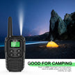Walkie Talkies Long Range for Adult, MT10 Rechargeable Walkie Talkies FRS Two Way Radio, NOAA, 1200mAh Li-ion Battery USB-C Cable, LED Flashlight, VOX Walkie Talkie for Hiking Camping 2Pack 🍁 All In One Marketplace Canada