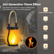 Hompavo Gen2 Solar Lanterns Outdoor with Ultra-Real Flame, Dual Charging (USB/Solar) & 2 Mode - Waterproof Decorative Hanging/Table Lights for Yard Patio Garden Birthday Mothers Day Gifts for Women, 2 🍁 All In One Marketplace Canada