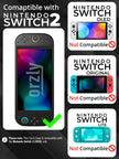 Carry Case for Nintendo Switch 2 (2025) Hard Shell Travel Case with Screen Padding, Game Card & microSD Slots, Zipped & Open Pockets for Accessories 🍁 All In One Marketplace Canada