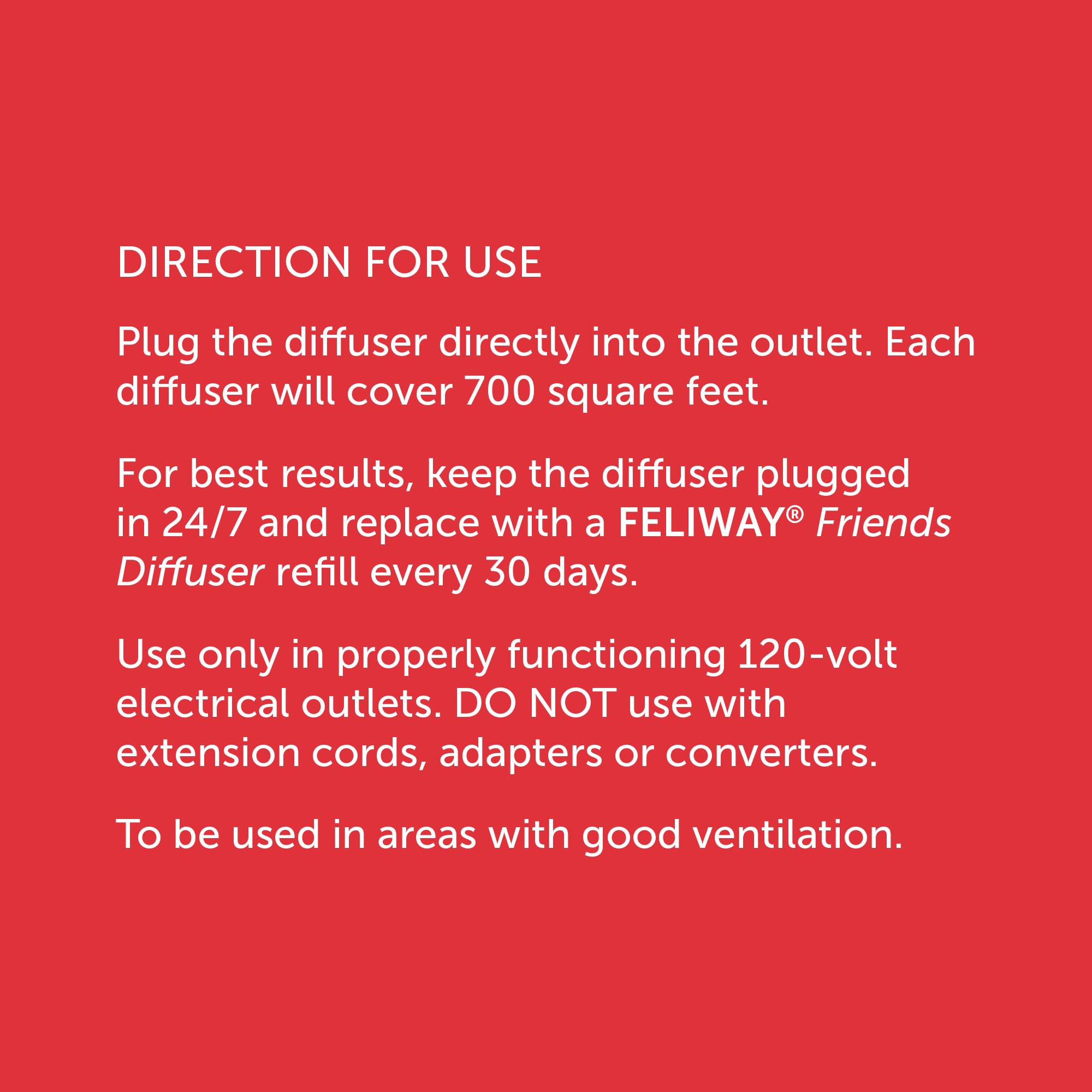 FELIWAY Friends Diffuser Refill Value Pack, Promotes harmony between cats in multi-cat households, VHP Registered NN.X7C2, includes 3 Refills, Lasts 90 Days, Cat Calming Pheromones, 3 x 48ml 🍁 All In One Marketplace Canada