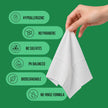 Tea Tree Eyelid Wipes – 100 Tea Tree Oil Eye Wipes for People with Dry Eyes & Allergies – Gentle Eyelid Cleanser with Hyaluronic Acid – Individually Wrapped & Biodegradable 🍁 All In One Marketplace Canada