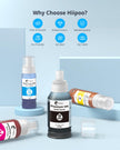 Hiipoo Refill Ink Bottle Replacement for T502 502 Ink for Epson ET-2750 ET2720 ET-2803 ET-2800 ET-2980 ET-3750 ET-4750 ET-3760 ET-4760 ET-2850 ET-4800 ET-3700 ET-15000 Printer 🍁 All In One Marketplace Canada