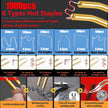 Upgraded 220W Plastic Welder, 2 in 1 Plastic Welding Repair Welder Kit 1000PCS Hot Stapler Soldering Gun with 100PCS Plastics Welding Rods Car Bumper Repair Kit for Most Plastics Repair 🍁 All In One Marketplace Canada