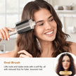 7MAGIC 7 in 1 Hair Styler & Hair Dryer Brush,110,000 RPM High-Speed Negative Ionic Hot Air Styler, 1400W Powerful Blow Dryer Brush & Multi-Style for Straight,Wavy, Curly, and Coily Hair,Champagne Gold 🍁 All In One Marketplace Canada