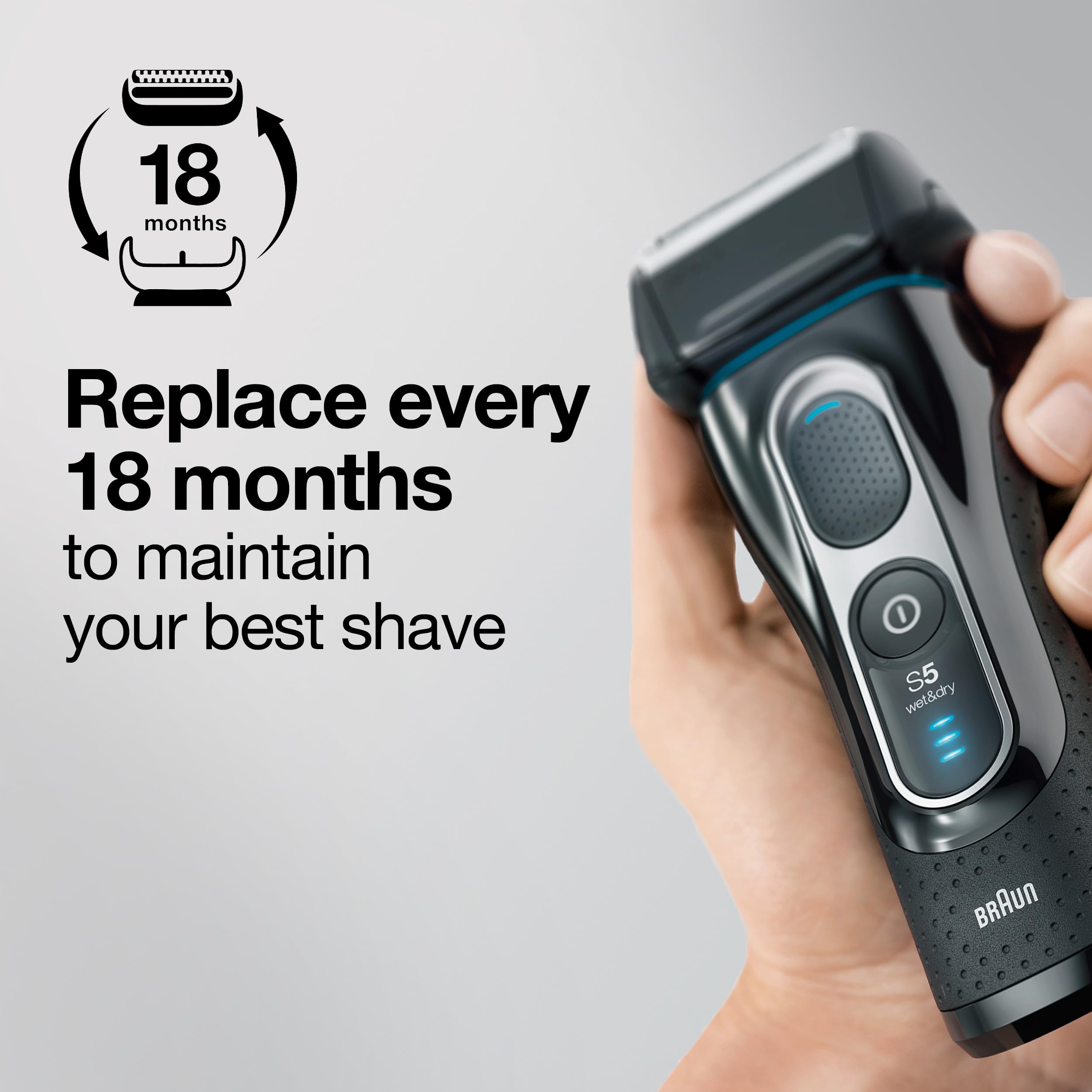 Braun Series 5 52S Electric Shaver Head Replacement Cassette – Silver 🍁 All In One Marketplace Canada