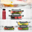 M MCIRCO 10-Pack 22 Oz Glass Meal Prep Containers with Lids - Microwave, Oven, Freezer & Dishwasher Safe 🍁 All In One Marketplace Canada