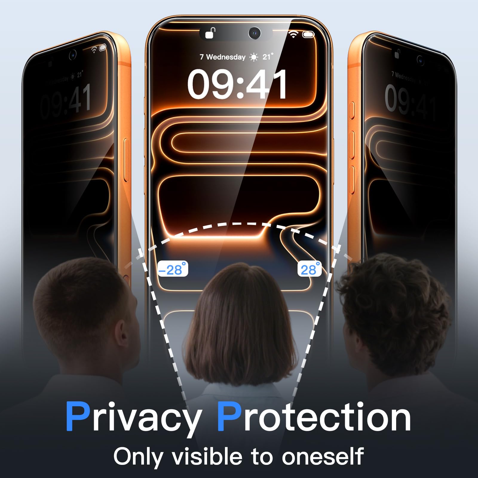 JETech Privacy Screen Protector for iPhone 17 Pro Max 6.9-Inch with Camera Lens Protector, Anti-Spy Tempered Glass Film, Easy Installation Tool, 2-Pack Each 🍁 All In One Marketplace Canada