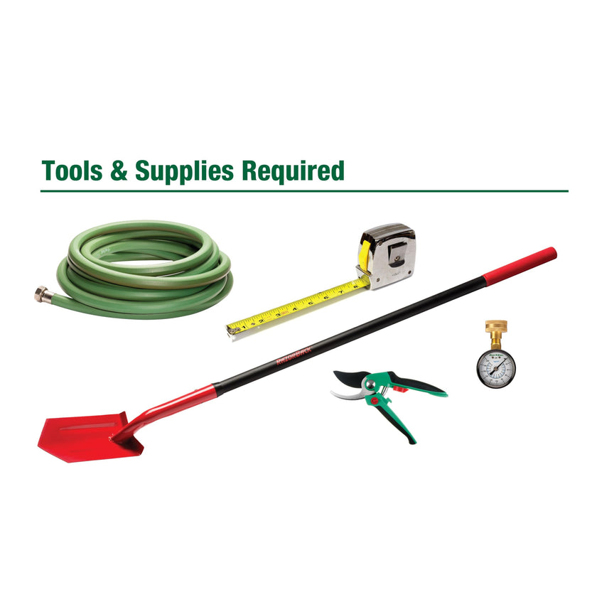 Rain Bird 32HE In-Ground Pro Rotor Pop-up Sprinkler System Kit with Click-N-Go Garden Hose Connection 🍁 All In One Marketplace Canada