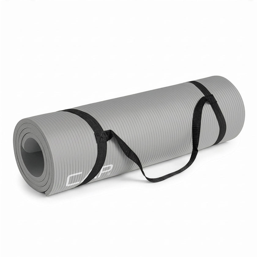 CAP Barbell High Density Exercise Mat with strap, 68