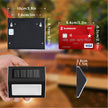 Solar Lights for Steps Decks Pathway Yard Stairs Fences, LED lamp, Rainproof, Black Metal case, 6 Pack 🍁 All In One Marketplace Canada
