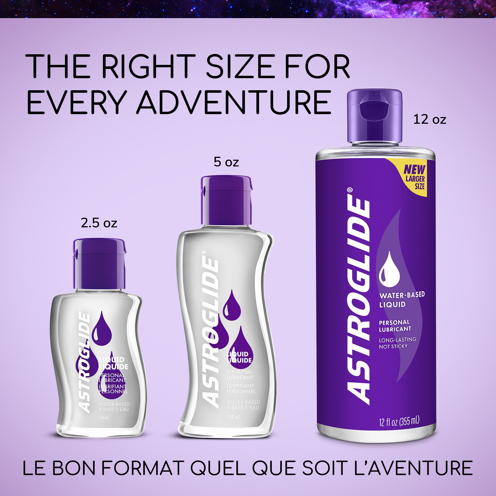 Astroglide Water Based Lube (355 mL) | Liquid Personal Lubricant, for Men, Women and Couples | Value Size 🍁 All In One Marketplace Canada