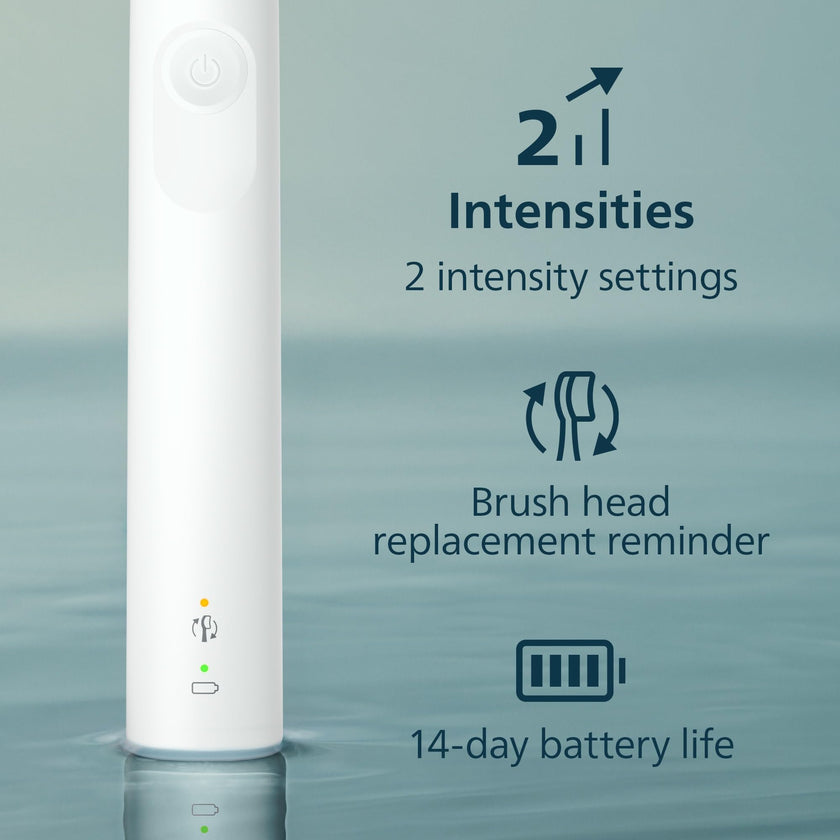 Philips Sonicare 4100 Power Toothbrush, Rechargeable Electric Toothbrush with Pressure Sensor, White HX3681/23 🍁 All In One Marketplace Canada