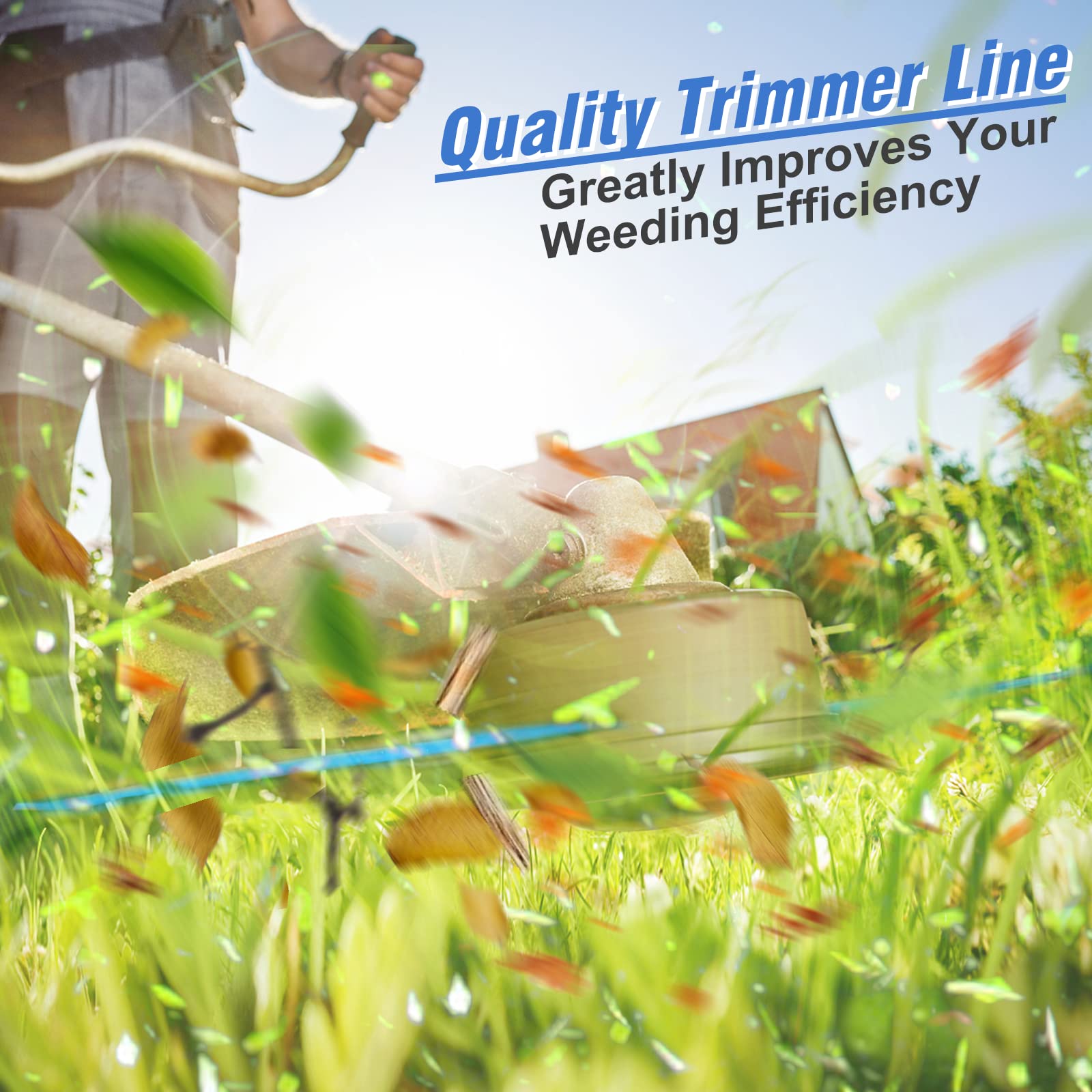 15 Pcs AC14RL3A Replacement Weed Wacker String for Ryobi One+, 0.065'' String Trimmer Refill and AC14HCA Cover Cap Compatible with Ryobi 18v, 24v, and 40v Cordless Trimmers (12 Spools+3 Caps) 🍁 All In One Marketplace Canada