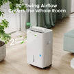 Waykar 80 Pints 2025 Energy Star Dehumidifier for Spaces up to 5,500 Sq. Ft for Basement and Home, Large Room with Drain Hose and 1.14 Gallons Water Tank 🍁 All In One Marketplace Canada