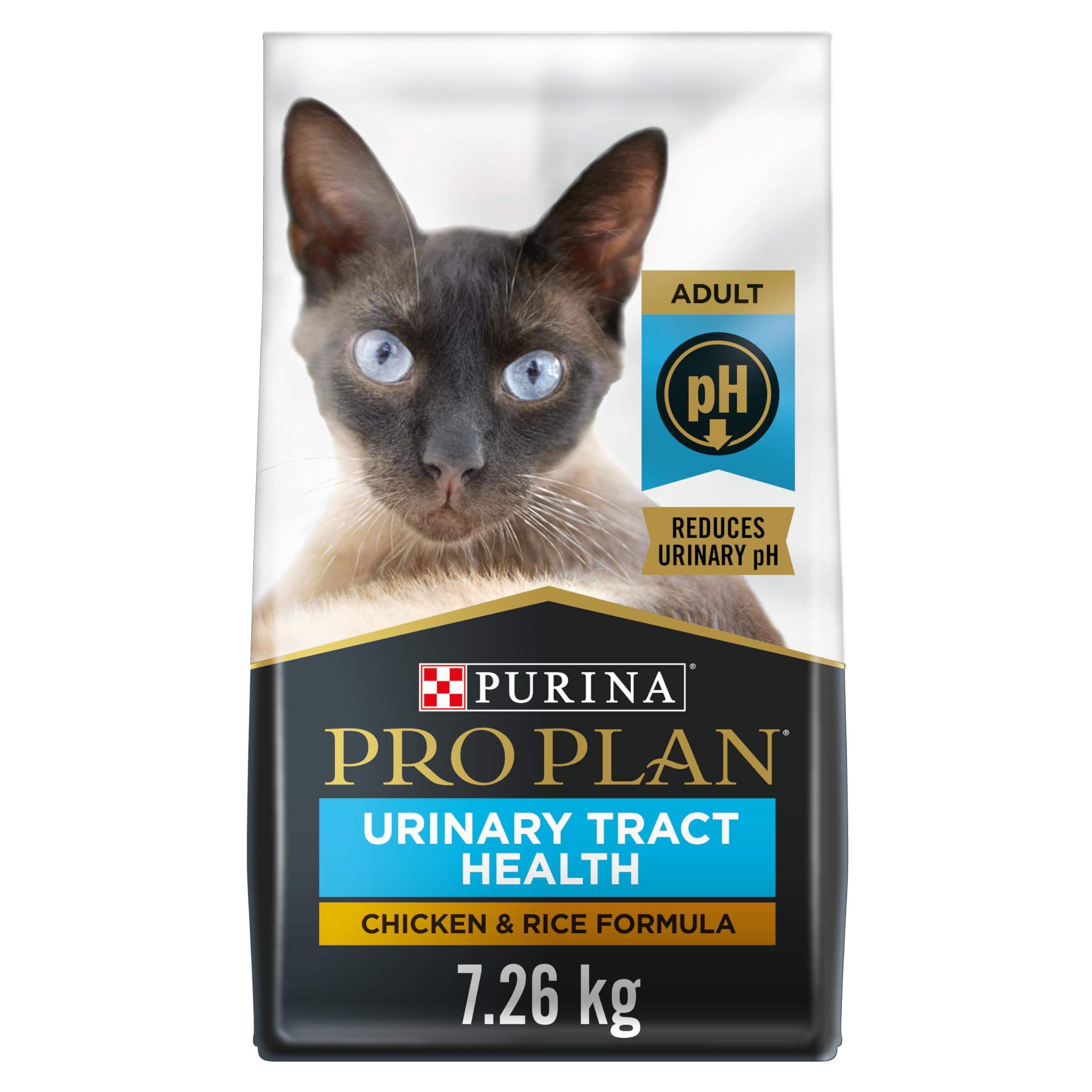 Pro Plan Dry Cat Food, Urinary Tract Health, Chicken & Rice 7.26Kg, Brown, 7.26 kg (Pack of 1) 🍁 All In One Marketplace Canada