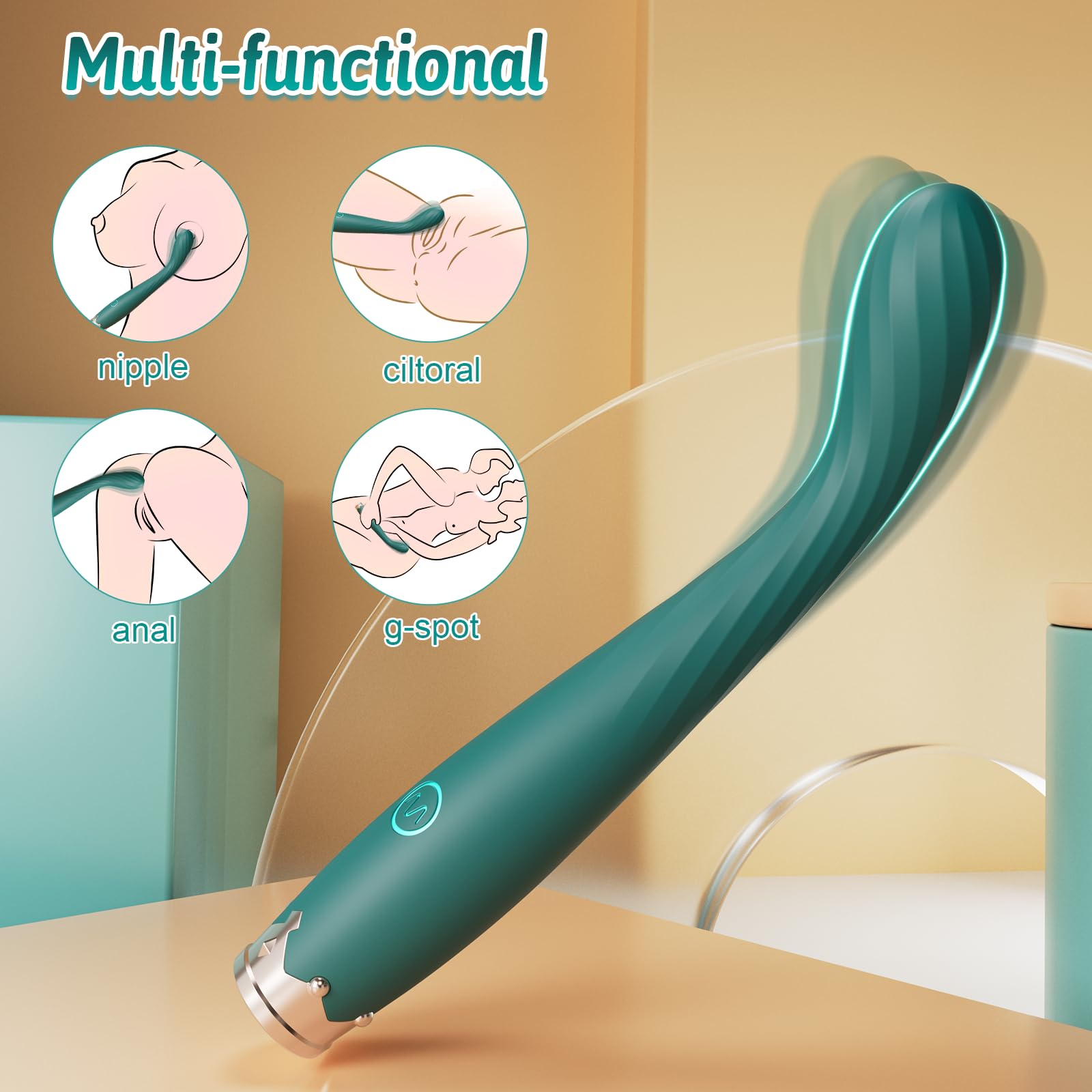Adult Sex Toys for Women, G Spot Clitoral Vibrator Sex Stimulator with 10 Powerful Modes & 5 Speeds, Banenu Female Vibrator Tits Clit Clitoris Anal Teasing Sexual Wand Massager, Couple Sex Toy & Games 🍁 All In One Marketplace Canada