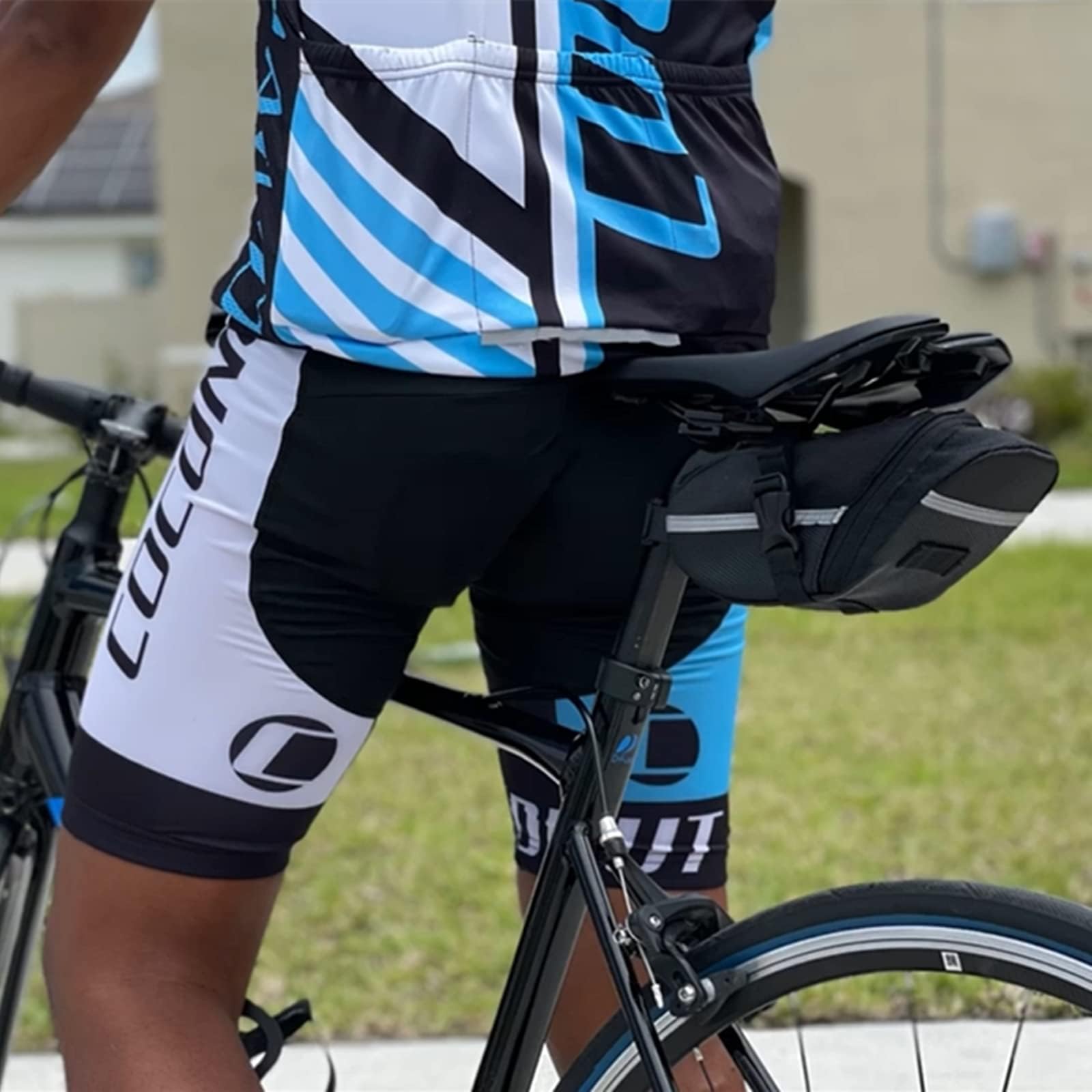 CHUMXINY Bike Repair Kit, 16-in-1 Tool, 120Psi Mini Bicycle Pump, Bicycle Tire Patch Kit, Blue Aluminum Alloy, for Mountain & Road Bikes 🍁 All In One Marketplace Canada