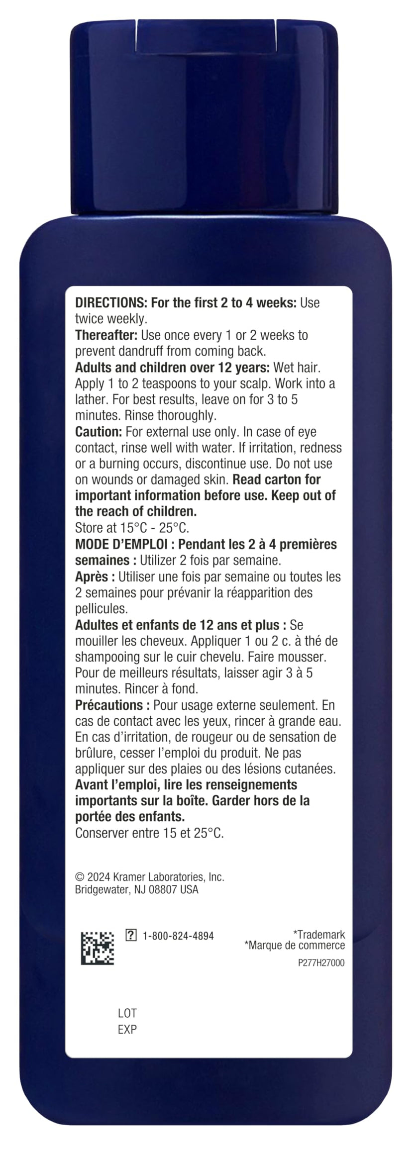 Nizoral Anti-Dandruff Shampoo with 2% Ketoconazole, Fresh Scent, 325 ml 🍁 All In One Marketplace Canada
