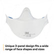 3M Aura Particulate Respirator 9205+, N95, Pack of 20 Disposable Respirators, Individually Wrapped, 3 Panel Flat Fold Design Allows for Facial Movements, Comfortable, NIOSH Approved 🍁 All In One Marketplace Canada