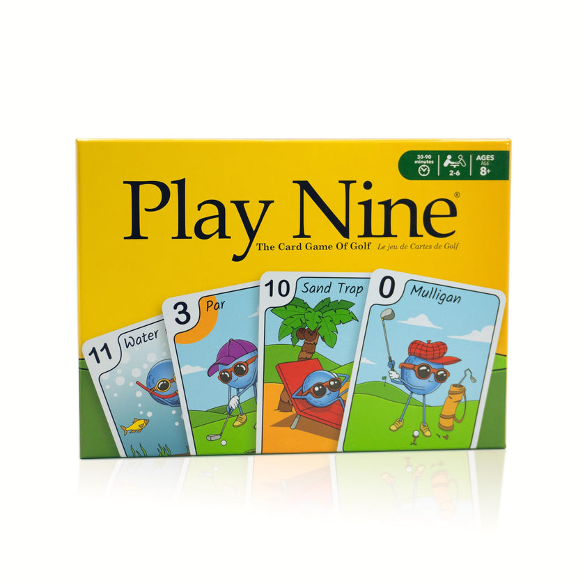 Play Nine - The Card Game of Golf, Best Card Games for Families, Strategy Game for Couples, Fun Game Night Kids, Teens and Adults, The Perfect Golf Gift 🍁 All In One Marketplace Canada