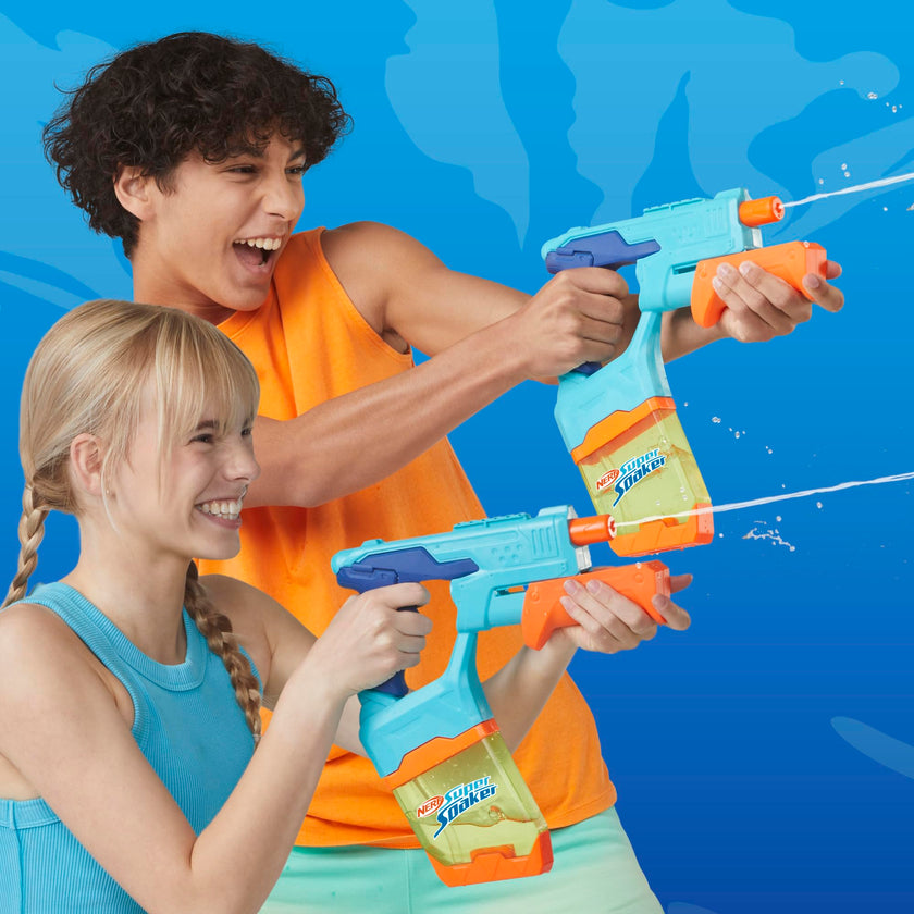 Nerf Super Soaker Dunk-Fill 2-Pack, 2 Water Blasters, Easy Instant Fill Tanks, Just Dunk & Go, 10.1 Fluid Ounce Tanks, Water Toys, Ages 6+ 🍁 All In One Marketplace Canada