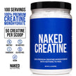 NAKED Pure Micronized Creatine Monohydrate Powder - NSF Certified, Unflavored, 500g, 1.1lb Bulk - Vegan, Non-GMO, Gluten-Free, Soy-Free, No Fillers, Supports Muscle Growth & Strength - 100 Servings 🍁 All In One Marketplace Canada