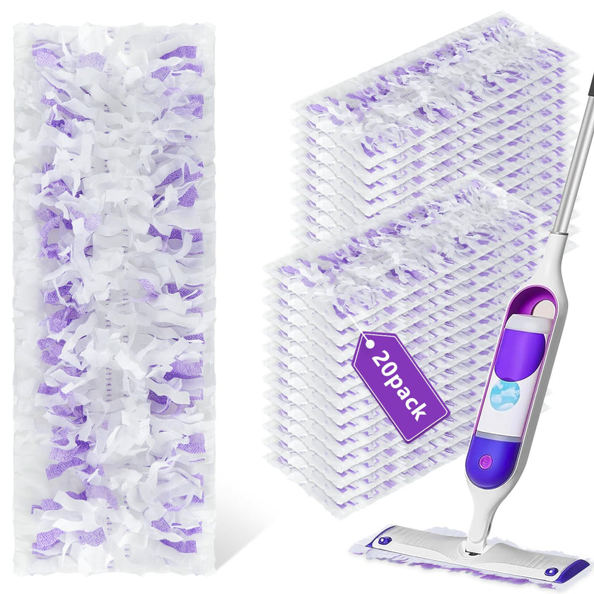 20 Pack Power Mop Refills Pad for Swiffer Power Mop Multi-Surface &Wood Mopping Pad Refills, Disposable Spray Wet Mopping Pad Replacement for Floor Cleaning 🍁 All In One Marketplace Canada