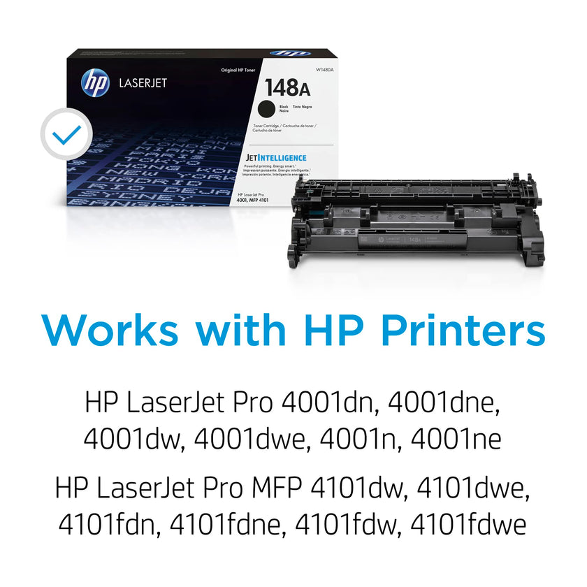 HP Original 148A Black LaserJet Toner Cartridge 🍁 All In One Marketplace Canada