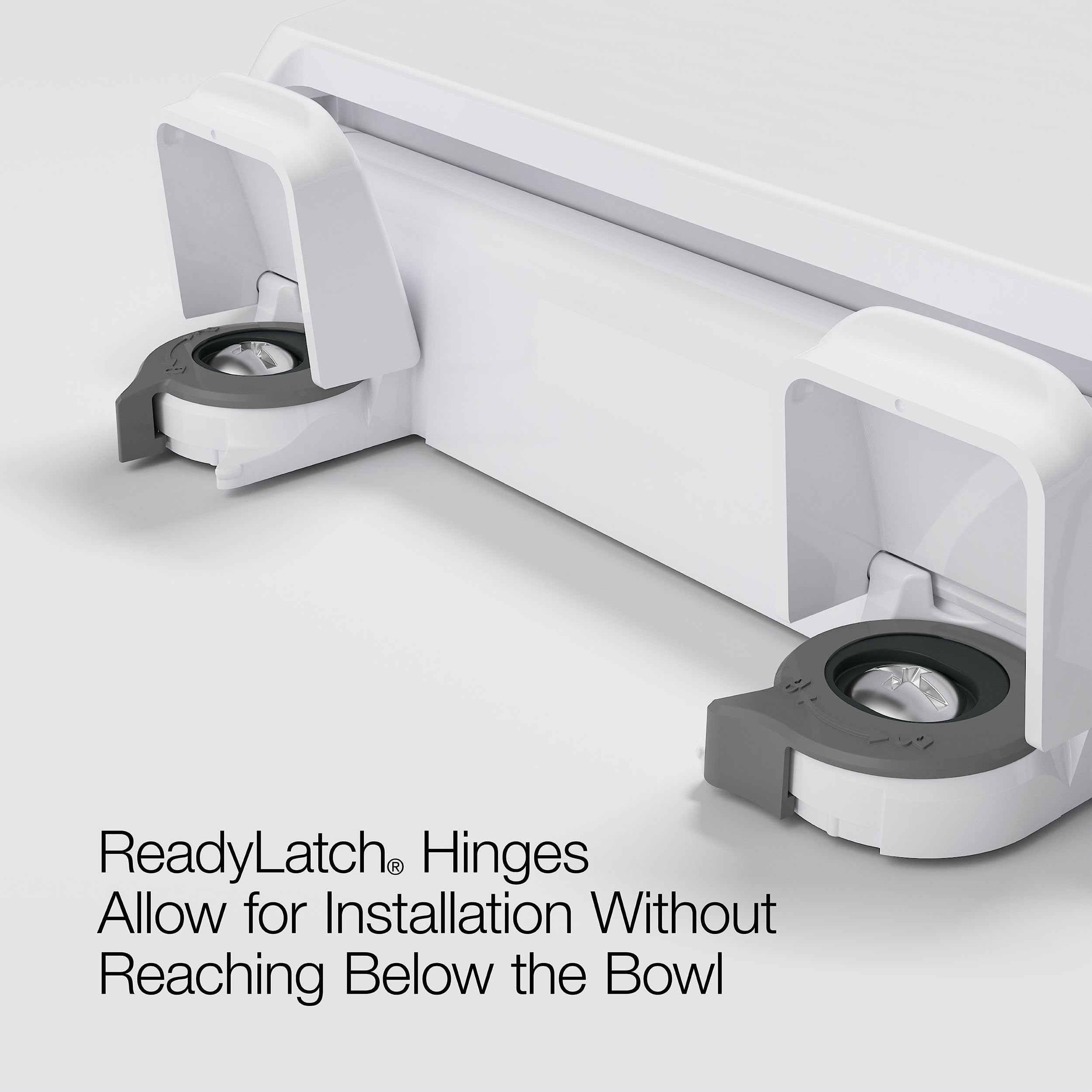 Kohler 4636-RL-0 Cachet ReadyLatch Quiet Close Elongated Toilet Seat, White 🍁 All In One Marketplace Canada