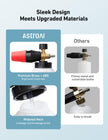 AstroAI Foam Cannon, Heavy Duty Car Foam Blaster Wide Neck Adjustable Snow Foam Lance and Thick Foam for Pressure Washer 1/4