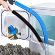 PetOde 2 Pieces Dryer Vent Cleaning Kit, Dryer Vent Cleaner Lint Vacuum Attachment Compatible with Most Vacuum Cleaner and Flexible Dryer Lint Brush, Stretch Universal Connector Lint Remover, Blue 🍁 All In One Marketplace Canada